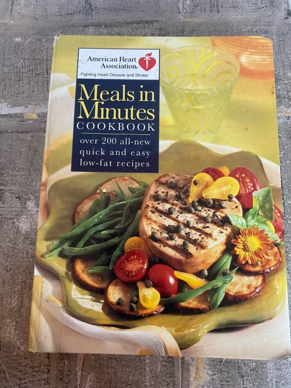 American Heart Association - Meals In Minutes Cookbook - Hardcover Spiral Bound